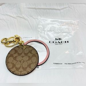 Coach Keychain Mirror